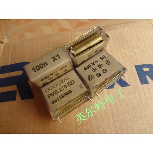 进口RIFA PME278系列薄膜电容0.1UF440VAC 100N440VAC脚距23mm