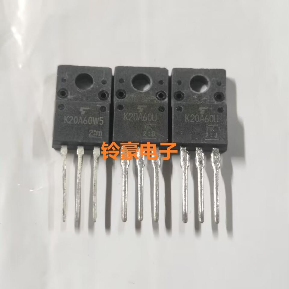 K20A60U  K20A60W 20A600V MOS场效应三极管 原装拆机