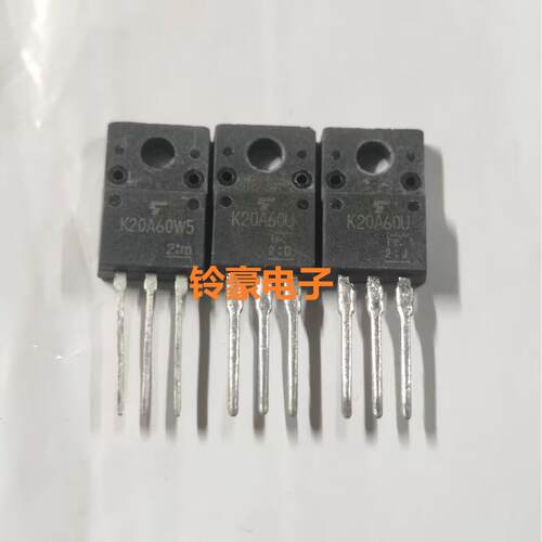 K20A60U  K20A60W 20A600V MOS场效应三极管 原装拆机