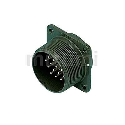 标准品 米思米 MMS系列面板安装型插座 MMS3102A-14S-7-P MISUMI