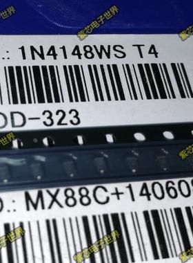 贴片开关二极管1N4148WS IN4148WS T4 SOD-323 0805体积 全新直拍