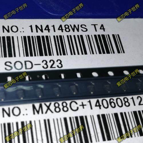 贴片开关二极管1N4148WS IN4148WS T4 SOD-323 0805体积 全新直拍