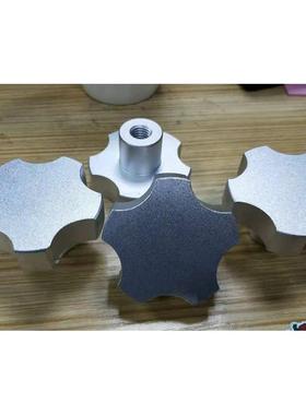 五角铝合金旋钮NPBFS32-5NPBFS40-6NPBFS50-8NPBFS63-10五角旋钮