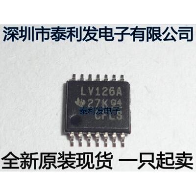 进口 SN74LV126APW R LV126A TSSOP14 全新现货一只起卖IC
