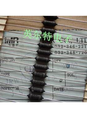 进口韩国产大功率电阻1W10R 1W10欧 HMR JRW 1W10R 体积3*9mm