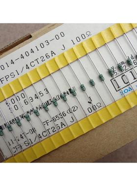 进口KOA金属氧化膜电阻1/16W100R 1/8W100R 0.125W100R 100个/5元