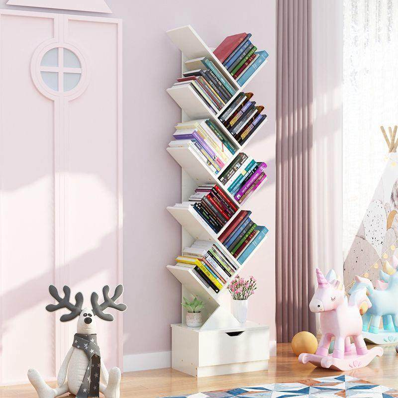 简易小书架地物架客厅落儿童实木书柜子学见详情生用一体靠墙家阅,住宅家具,书架,淘宝优惠券,粉丝福利购,淘宝优惠卷