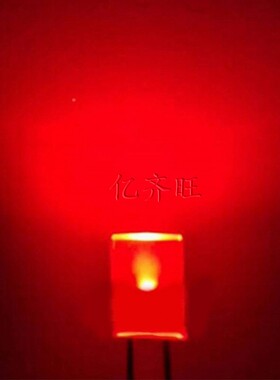 2257方形红发灯机械键盘灯示珠超红高亮*5*7指灯L257方形ED灯珠厂