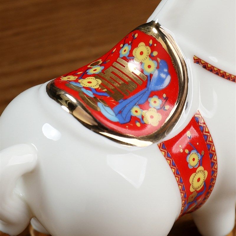 现货速发444陶瓷马摆件工艺品马办公室桌面唐马装饰饰品小精致红,特色手工艺,其他特色工艺品,淘宝优惠券,粉丝福利购,淘宝优惠卷