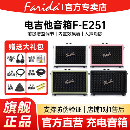 Farida法丽达电吉他音箱F-E251