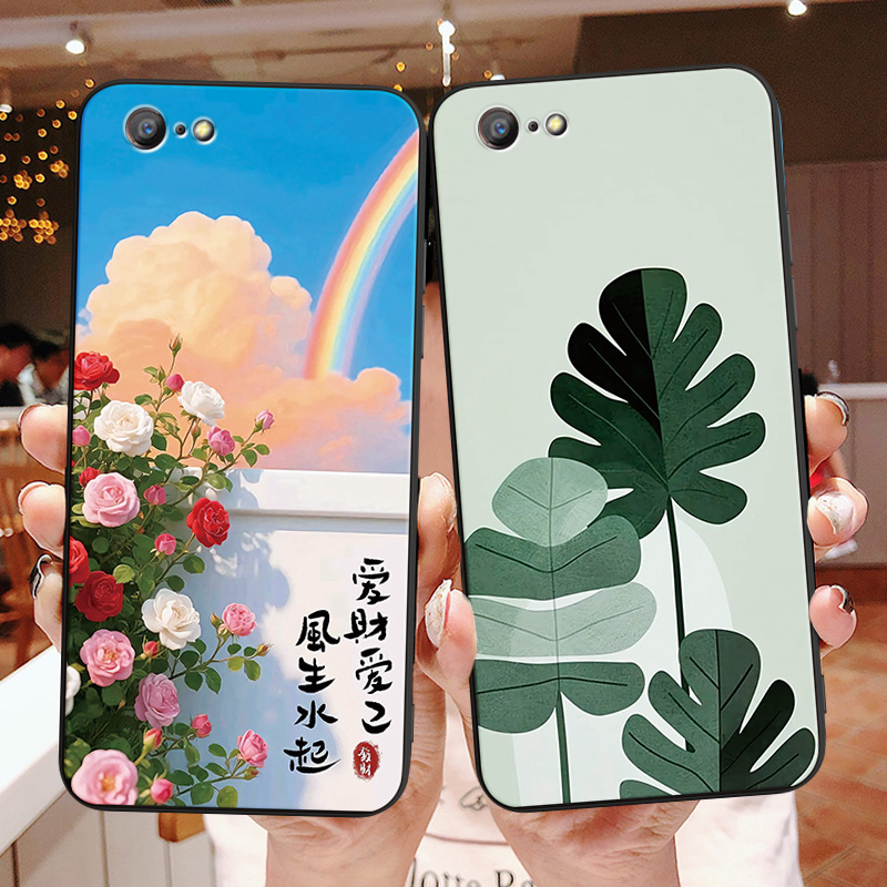 磨砂潮壳 防摔软套 精美彩绘