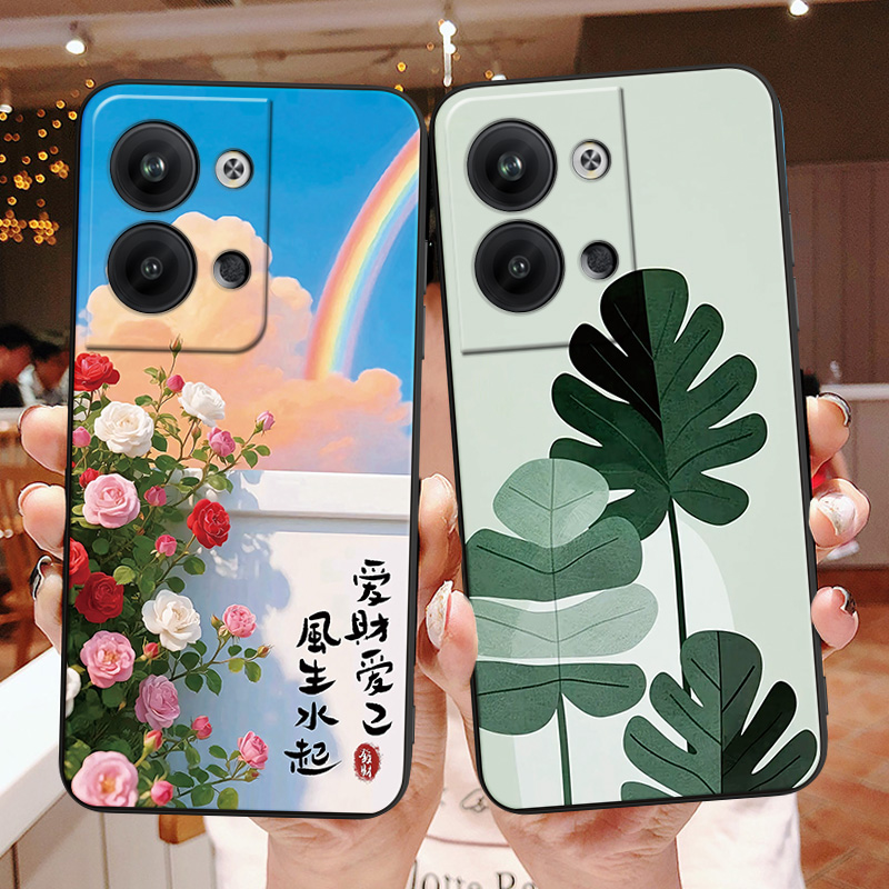 磨砂潮壳 防摔软套 精美彩绘