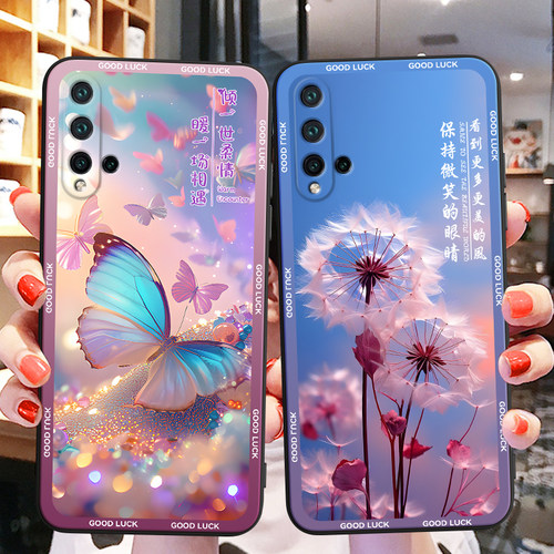 彬彧适用于华为nova5Pro手机壳nova5镜头全包sea-al00新款防摔nova5pro网红系nova5梦幻蝴蝶sea-al10可爱少女
