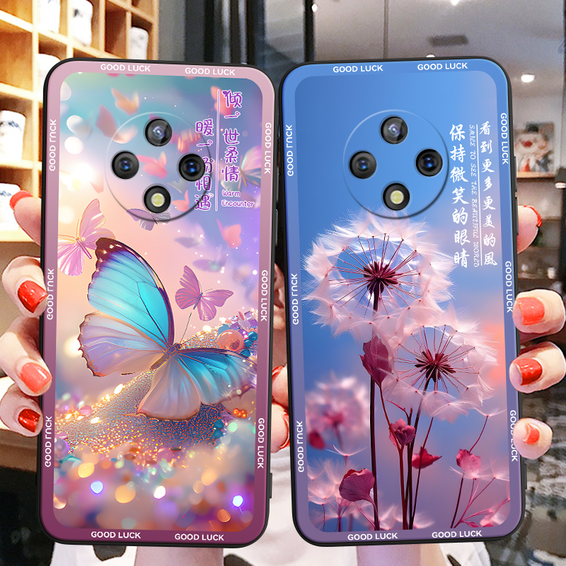 彬彧适用于华为优畅享50plus手机壳vp005网红新款保护套5g防摔外壳honor畅享50plus软硅胶梦幻感huawei气质女