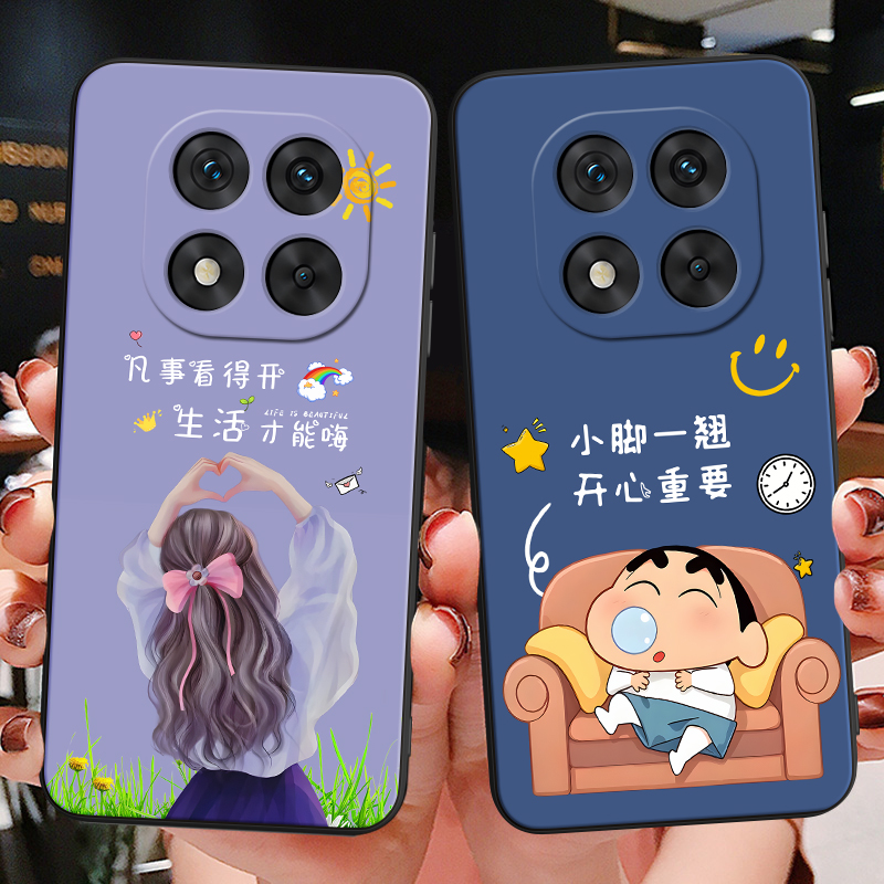 彬彧适用于红米note14pro手机壳miuiNote14pr0韩系rdemi卡通Note14pro气质notel4pro文字hongmi保护套n0te14p