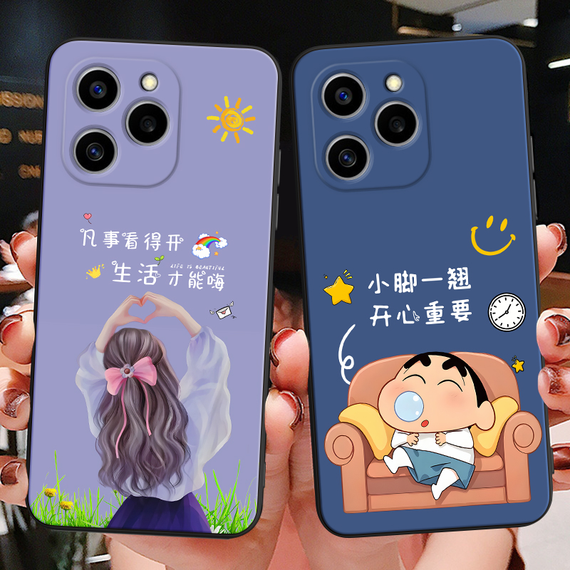 彬彧适用于华为荣耀60se手机壳荣誉60se韩系honor60se防摔60es卡通h0n0r60se学生gia-an00创意轻奢huawei文艺