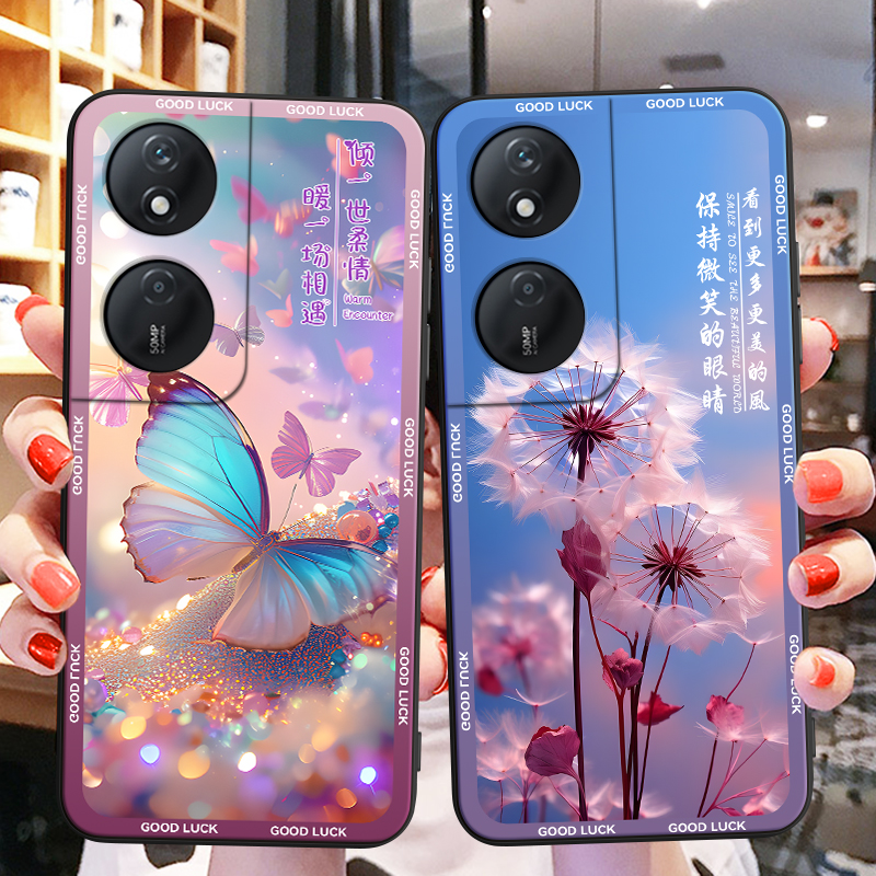 彬彧适用于华为荣耀畅玩50plus手机壳CLK-AN00防摔保护套hw50plus软硅胶新款外壳huawei荣誉唱玩50plus梦幻感