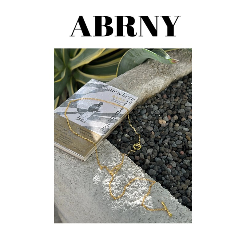 许小黑【琉璃幻境】轻奢百搭复古简约金色套链项链05