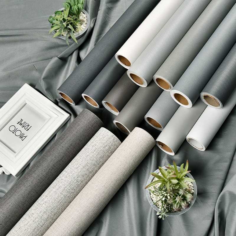 防盗门改色贴膜整张入户房门上贴纸家具翻新改色防水加厚墙纸自粘