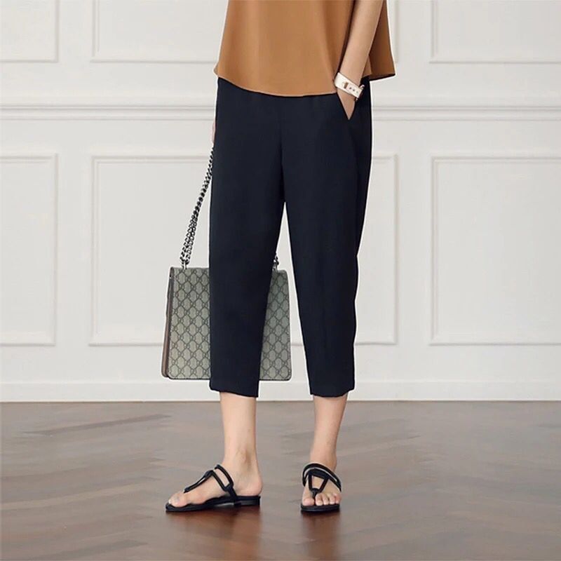 孕妇雪纺七分裤夏季2021新款韩版宽松7分休闲裤薄款哈伦裤萝卜裤,孕妇装/孕产妇用品/营养,孕妇打底裤,淘宝优惠券,粉丝福利购,淘宝优惠卷