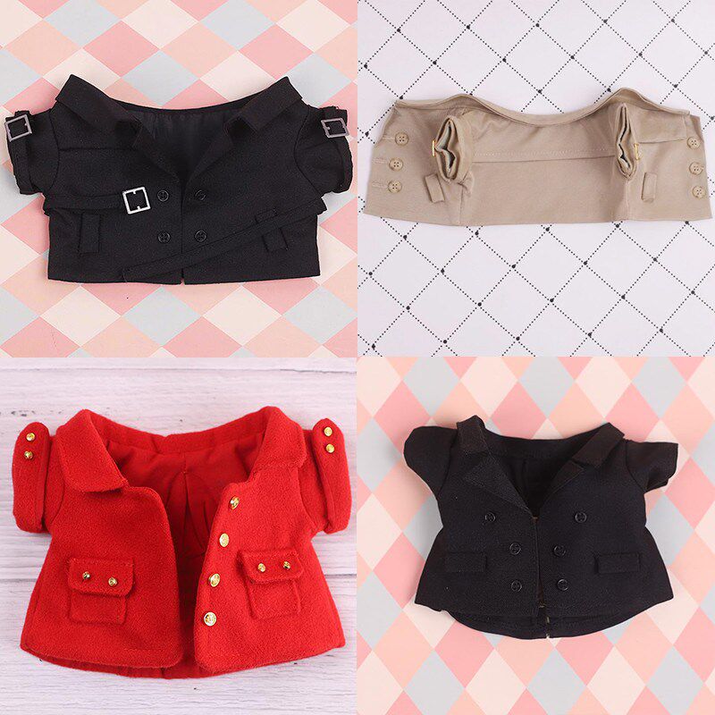 20CM娃衣现货风衣大衣外套20厘米棉花娃娃衣服无属性可爱无属性,模玩/动漫/周边/娃圈三坑/桌游,棉花娃娃/毛绒玩具娃衣,淘宝优惠券,粉丝福利购,淘宝优惠卷