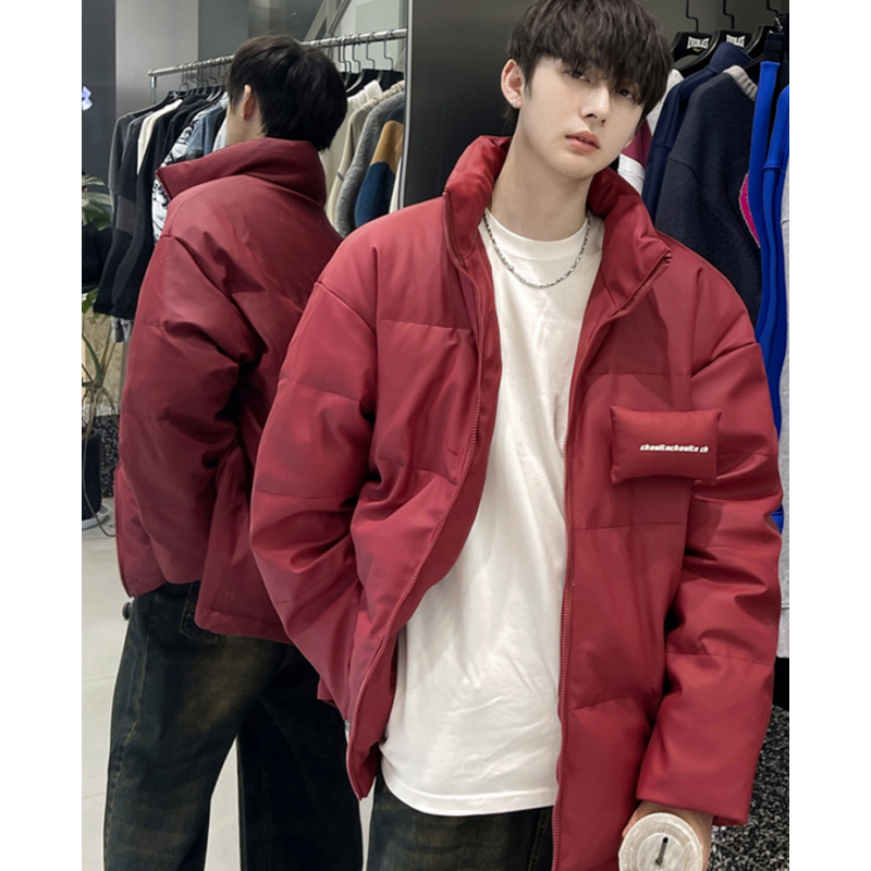 2025年冬季新款立领棉服男女同款美式潮流情侣短款时尚宽松外套女,女装/女士精品,棉衣/棉服,淘宝优惠券,粉丝福利购,淘宝优惠卷