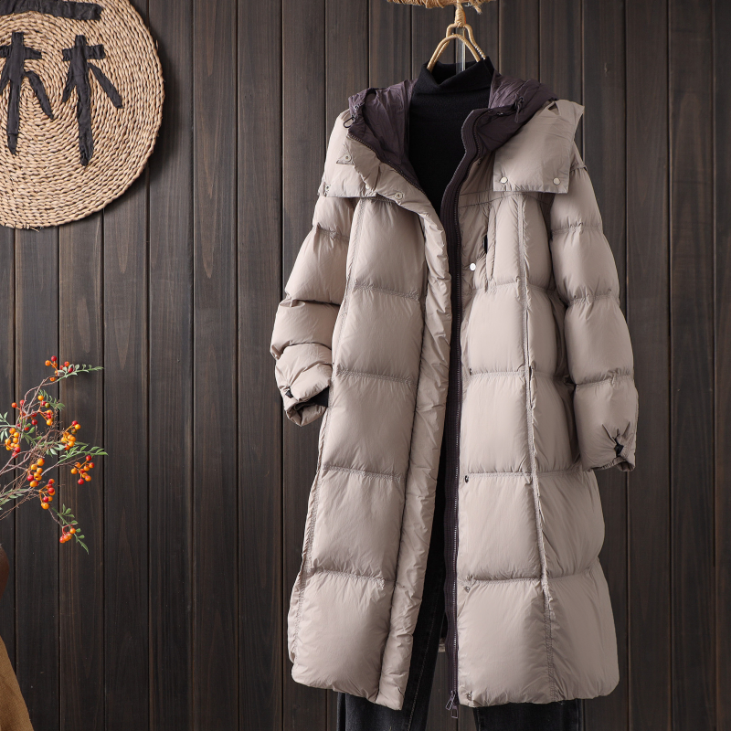 2025年冬季新款连帽过膝长款时尚保暖加厚棉服女休闲棉衣宽松外套,女装/女士精品,棉衣/棉服,淘宝优惠券,粉丝福利购,淘宝优惠卷