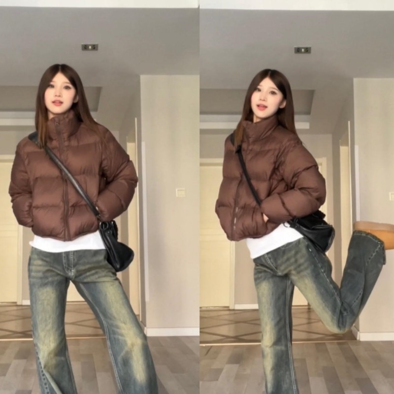 2025年新款棉服女冬短款宽松小个子外套肯豆风韩版棉衣加厚棉袄潮,女装/女士精品,棉衣/棉服,淘宝优惠券,粉丝福利购,淘宝优惠卷