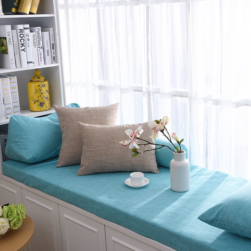 厂家飘窗垫窗台装饰坐垫榻榻米海绵垫子布置现代简约飘窗垫