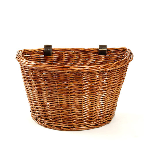 柳编自行车菜篮  电动车车篮山地车车筐工厂