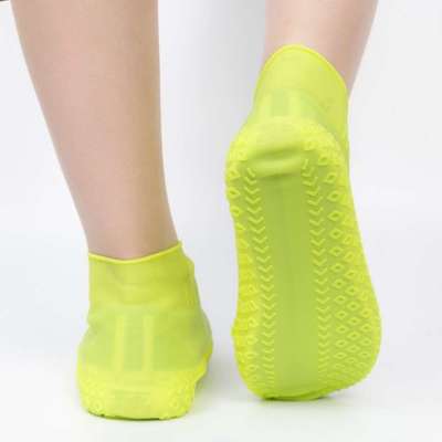 女童男童少儿小童女士防雨鞋套一次性放水硅胶弹力防雨雪便携