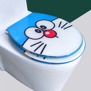 UVO型家用通用老式 可爱马桶盖c 抽水树脂马桶圈加厚坐便器盖厕所