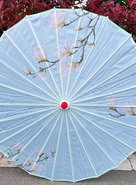 古风汉服拍照流苏伞舞蹈跳舞演出道具伞古典工艺伞中国风装饰油纸