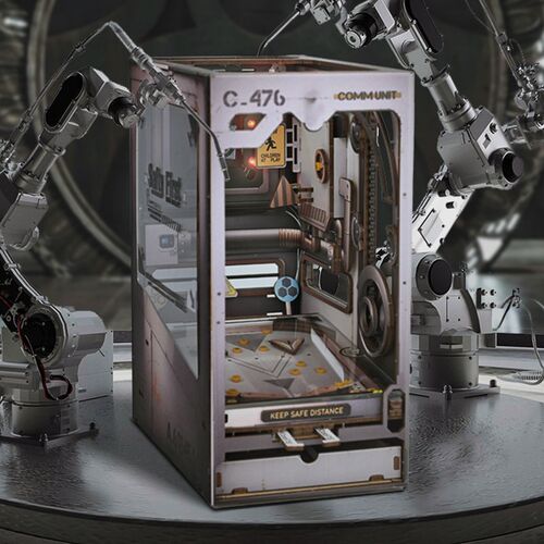 3D立体拼装创意益智智能diy书立机械庆典闺蜜男友生日礼物手工