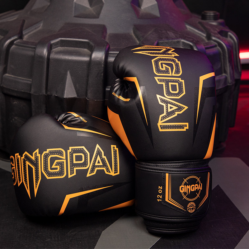 竞派14oz拳击手套散打搏击加厚