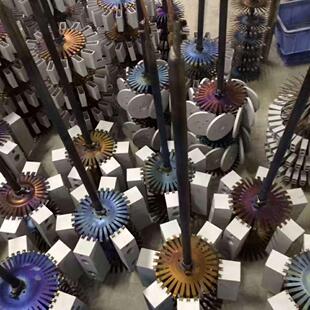 铝合金阳极氧化用挂具,钛挂具,氧化用钛碟 氧化设备挂具