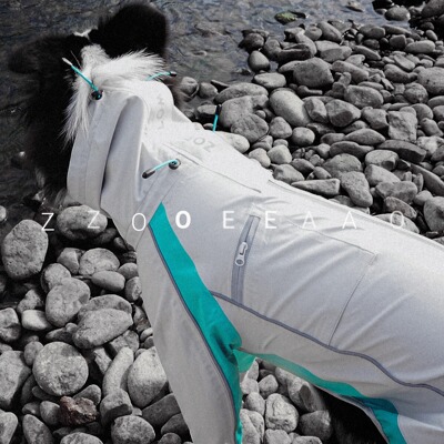 Zoe Orbitquest宠物狗狗户外硬壳压胶冲锋衣三合一防水防风耐磨