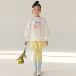 曼卿昔 超好看卫衣春秋季2026新款大童上衣外套儿童装女童春装