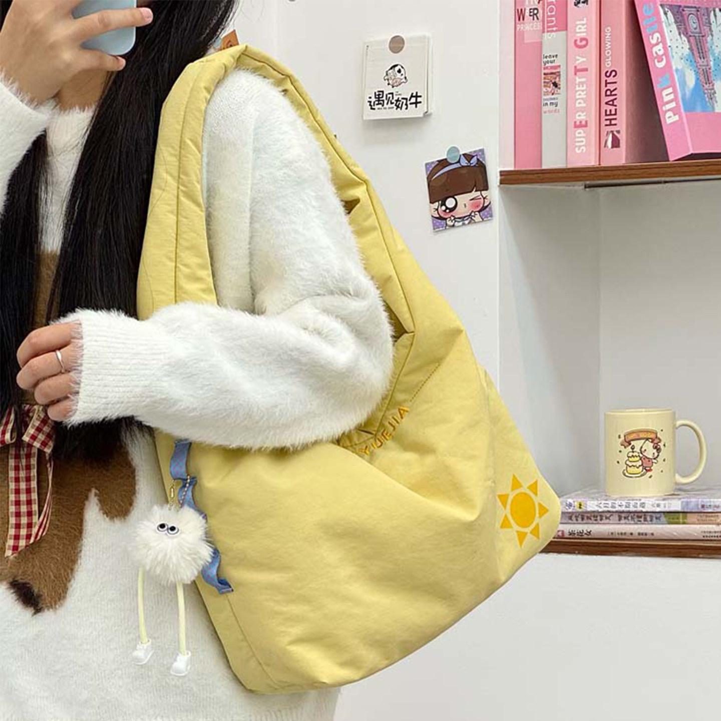 云朵包大容量包包女2025新款松弛感轻便手提包通勤百搭腋下单肩包,箱包皮具/热销女包/男包,通用款女包,淘宝优惠券,粉丝福利购,淘宝优惠卷