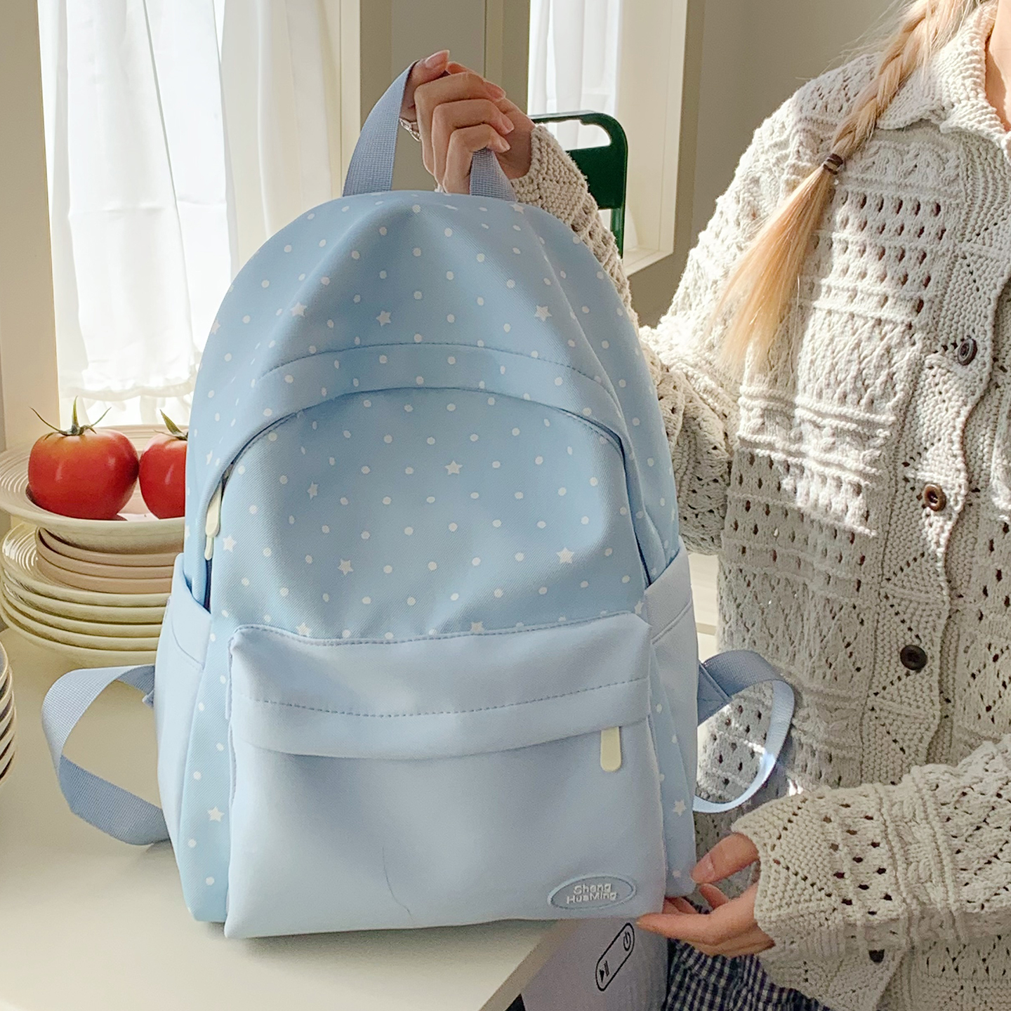 双肩包出游小背包轻便学生书包