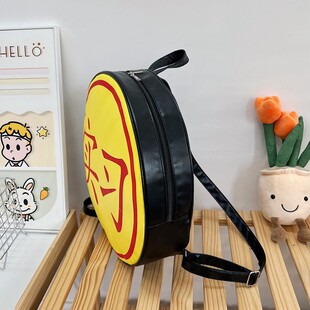 实习背包适用摩托电动车上班标志双肩搞笑搞怪创意女骑士包可爱