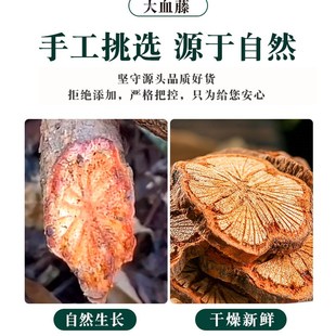 红藤中药材广西野生大血藤片血通片红I藤片秦岭大血藤泡酒血塞通