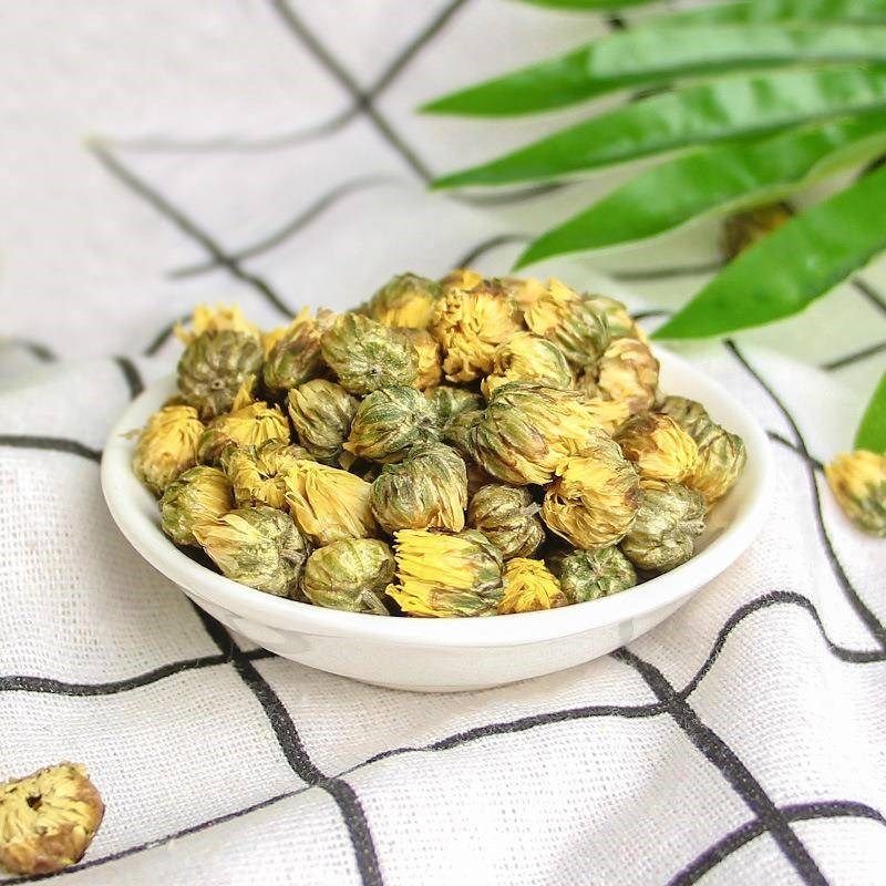 谯韵堂 胎菊50g/罐装 胎菊王 茶菊V花花头采新花,茶,冻干速溶水果块茶/果粒茶,淘宝优惠券,粉丝福利购,淘宝优惠卷