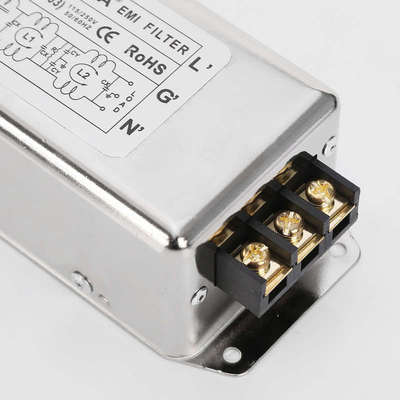 单相三级伺服变频emi电源滤波器220v端子台CW4L3-10A-S(003)3A20A