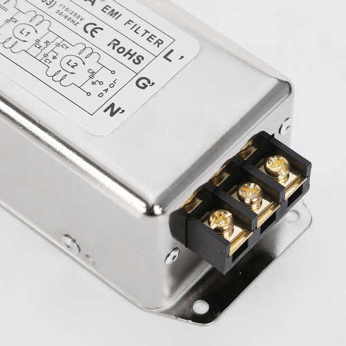 单相三级伺服变频emi电源滤波器220v端子台CW4L3-10A-S(003)3A20A