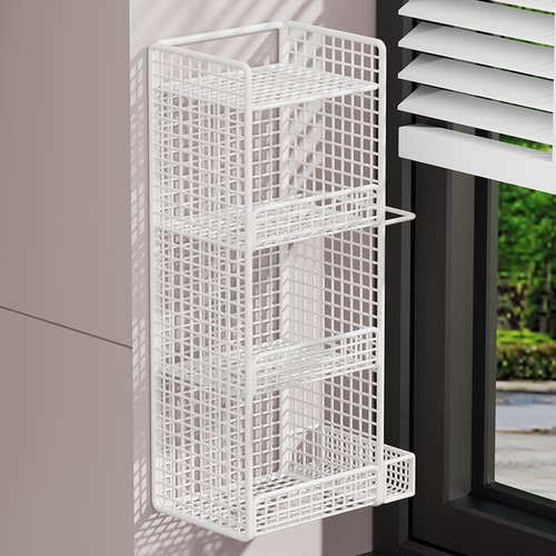 葱姜蒜收纳壁挂厨房多功能墙上多层置物架子放蔬菜的收纳筐省空间