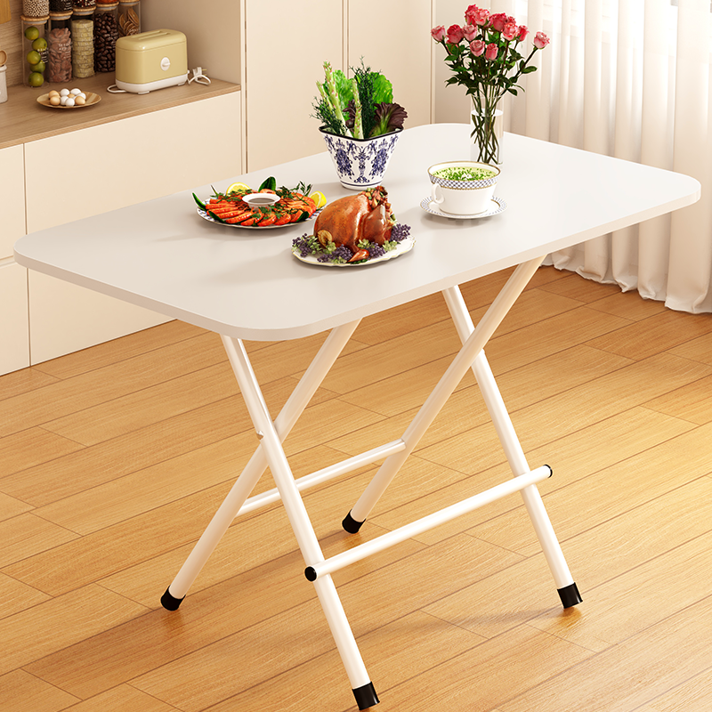 餐桌折叠桌小户型经济型饭桌小桌子简易学习桌宿舍厨房出租房便携