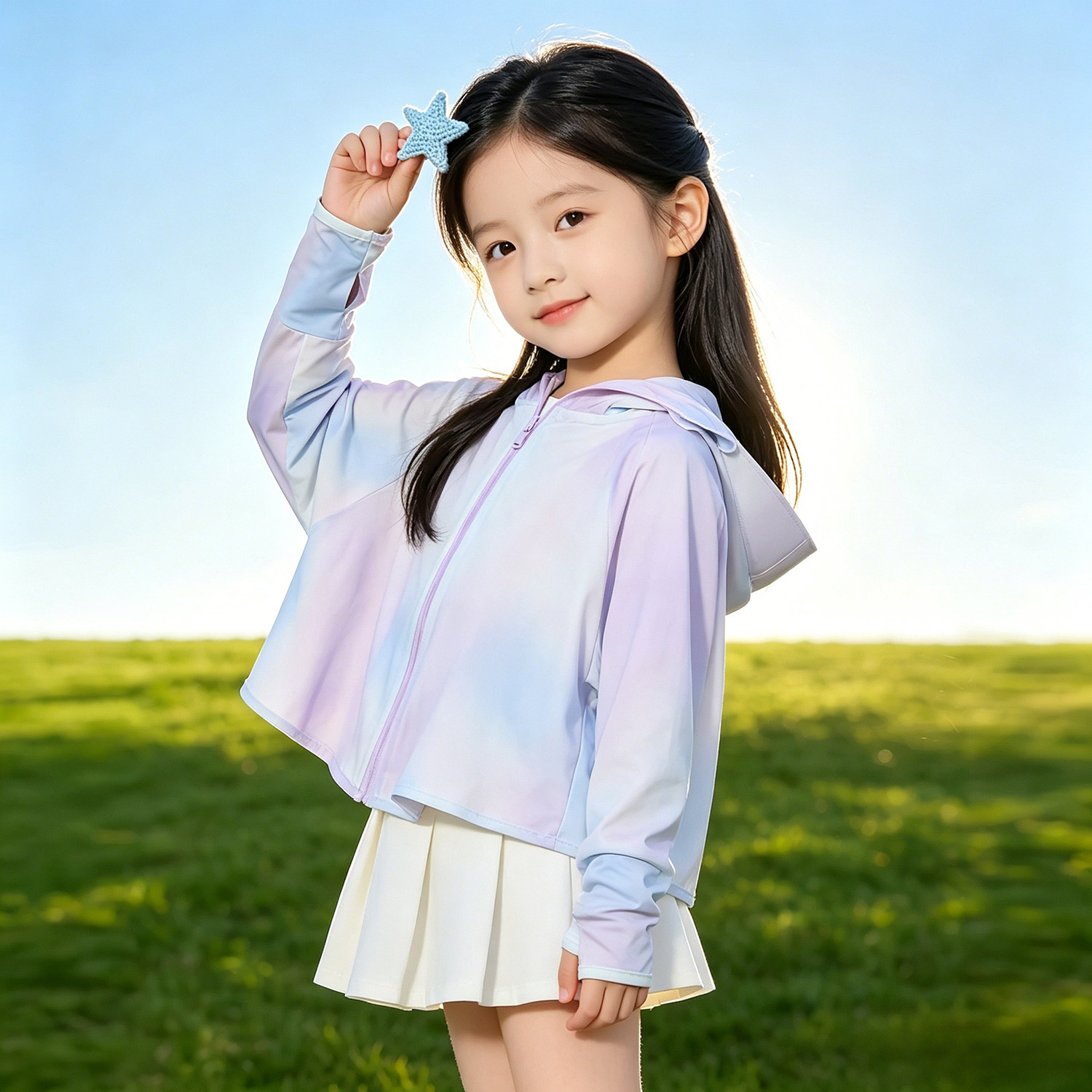 2026儿童防晒衣夏季轻薄男女童冰丝防晒服防紫外线透气皮肤衣外套