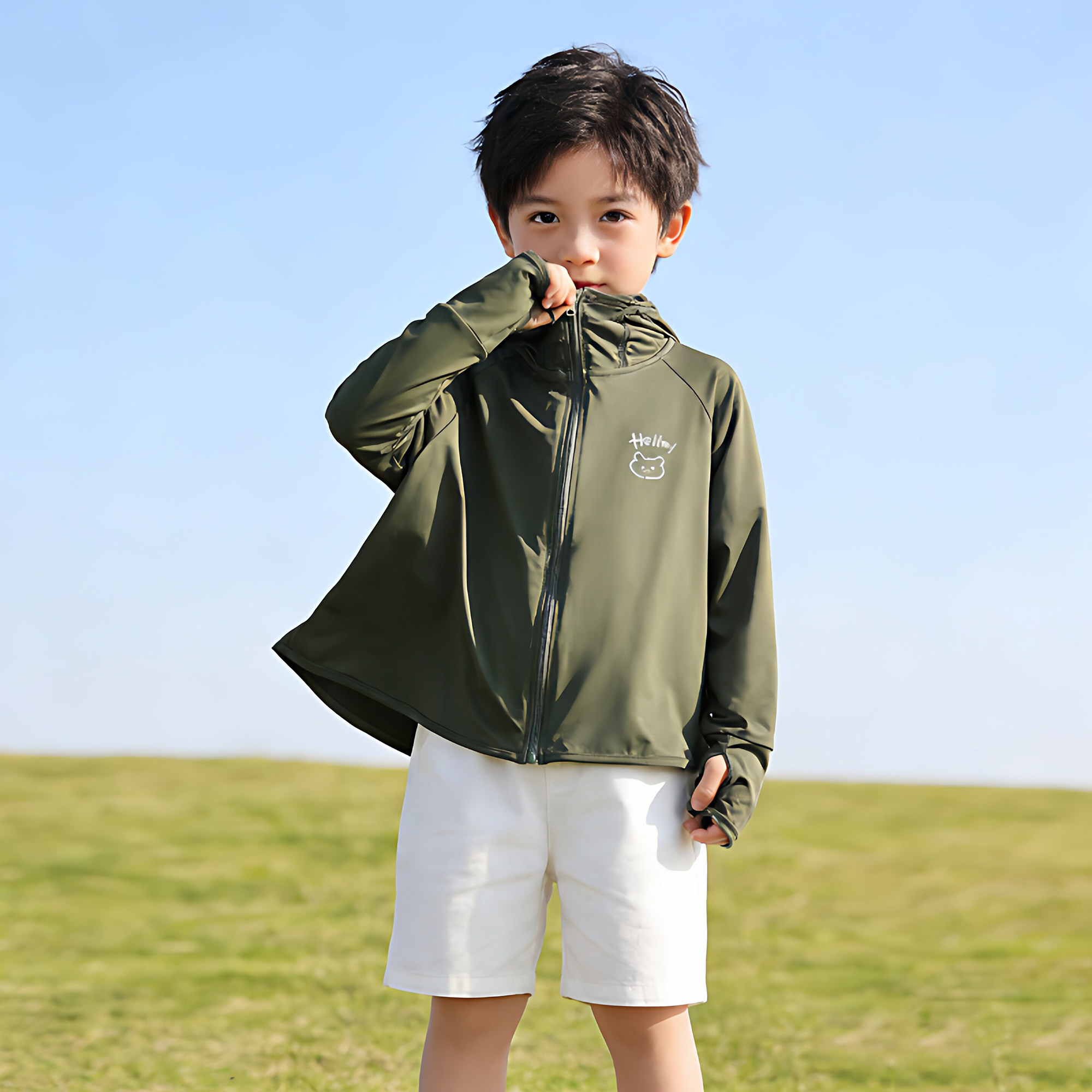 2026新款儿童防晒衣女童防紫外线夏季薄款冰丝宝宝外套男童防晒服