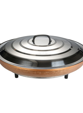 大号电煎锅电饼铛不粘锅电煎炉烤饺烤饼平底锅商用插电加深电热锅